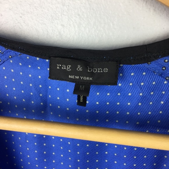 Rag & Bone Celeste silk dot tank - Picture 4 of 7